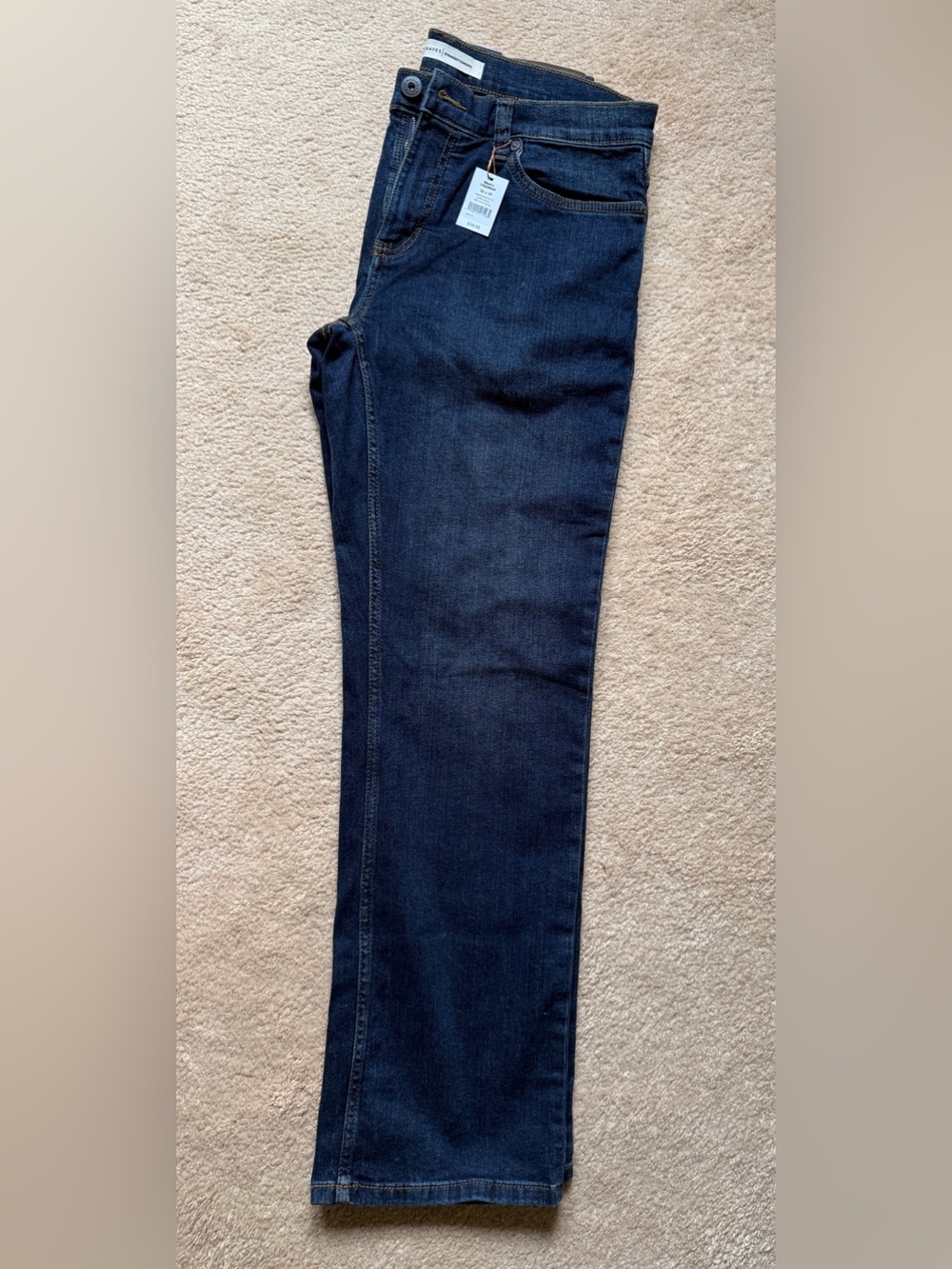 Denver Hayes Dark Blue Slim Straight Jeans
